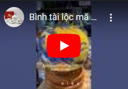 Bình hút tài lộc Youtube